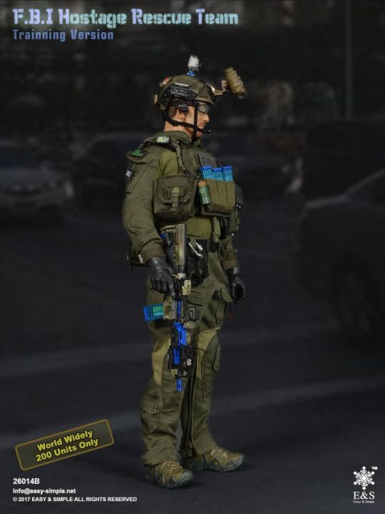 Figurka FBI Hostage Rescue Team (Training Version) 1/6 Military Action Figure