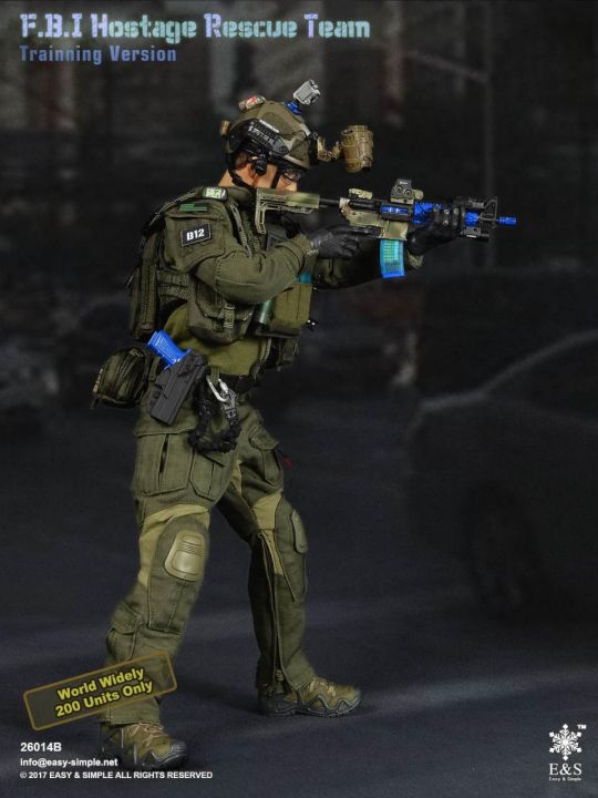 Figurka FBI Hostage Rescue Team (Training Version) 1/6 Military Action Figure