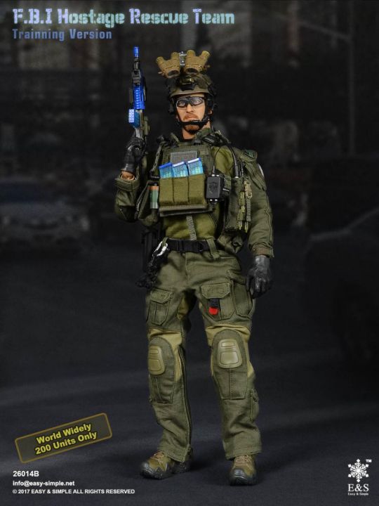 Figurka FBI Hostage Rescue Team (Training Version) 1/6 Military Action Figure