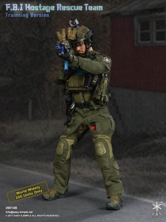 Figurka FBI Hostage Rescue Team (Training Version) 1/6 Military Action Figure