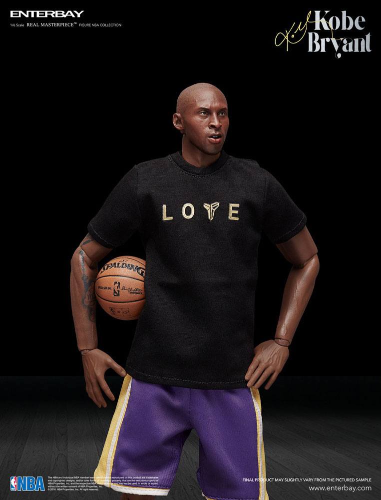 Figurka Kobe Bryant Upgraded Re-Edition - NBA Collection Real Masterpiece Actionfigur 1/6