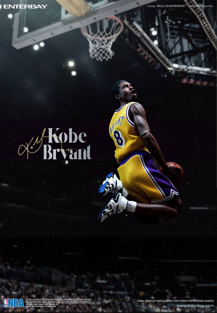 Figurka Kobe Bryant Upgraded Re-Edition - NBA Collection Real Masterpiece Actionfigur 1/6