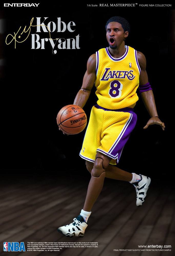 Figurka Kobe Bryant Upgraded Re-Edition - NBA Collection Real Masterpiece Actionfigur 1/6