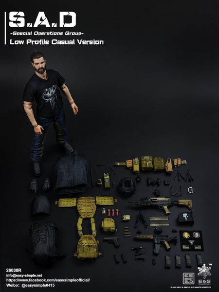 Figurka Special Operations Group - Low Profile Casual Version 1/6 Action Figure