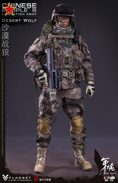 Figurka Desert Wolf - Chinese Peoples Liberation Army 1/6 Action Figure
