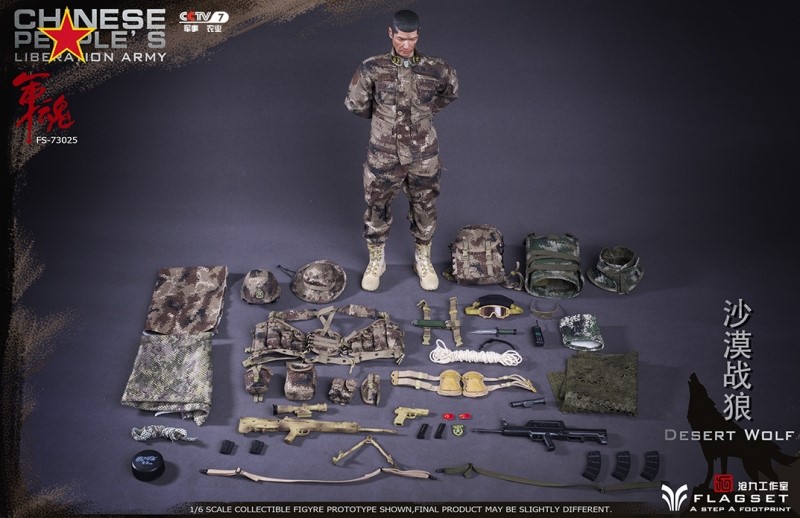 Figurka Desert Wolf - Chinese Peoples Liberation Army 1/6 Action Figure