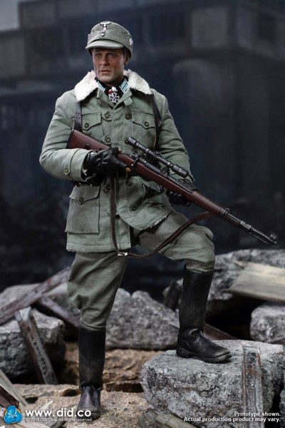 Figurka Major Erwin König (10th Anniversary Edition) - Enemy at the Gates 1/6 Action Figure