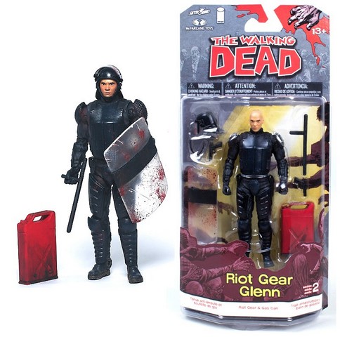 Figurka Riot Gear Glenn - The Walking Dead Comic Version Figure Series 2