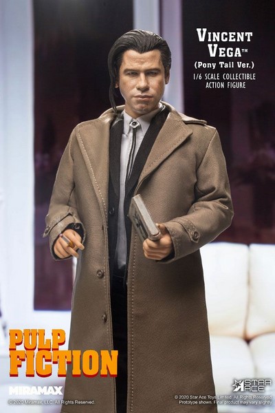 Figurka Vincent Vega 2.0 (Pony Tail) Deluxe Version - Pulp Fiction My Favourite Movie Action Figure 1/6