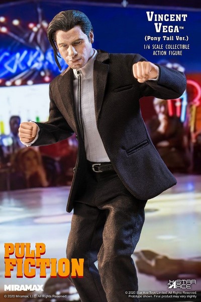Figurka Vincent Vega 2.0 (Pony Tail) Deluxe Version - Pulp Fiction My Favourite Movie Action Figure 1/6