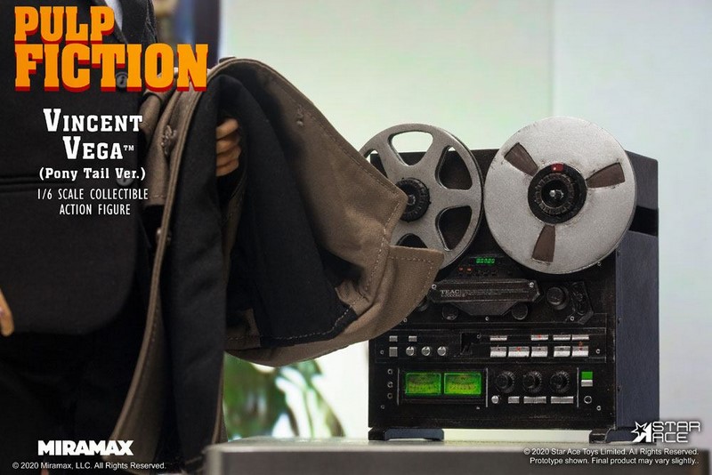 Figurka Vincent Vega 2.0 (Pony Tail) Deluxe Version - Pulp Fiction My Favourite Movie Action Figure 1/6