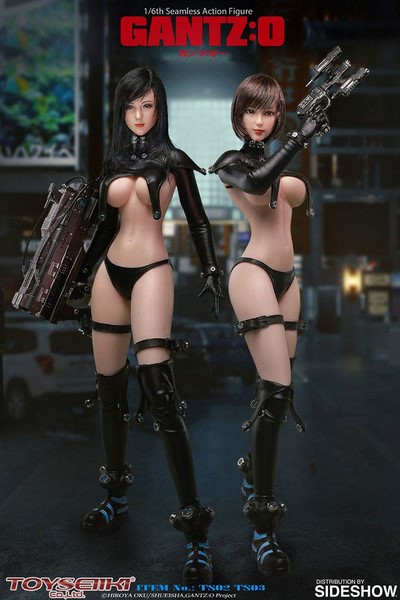 Figurky Reika & Anzu - Gantz:O Seamless Action Figures 1/6