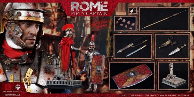 Figurka Fifty Captain Battlefield Edition - Rome Empire Corps 1/6 Action Figure 