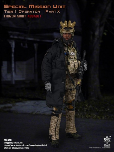 Figurka Frozen Night Assault - Special Mission Unit Tier 1 Operator Part X 1/6 Action Figure