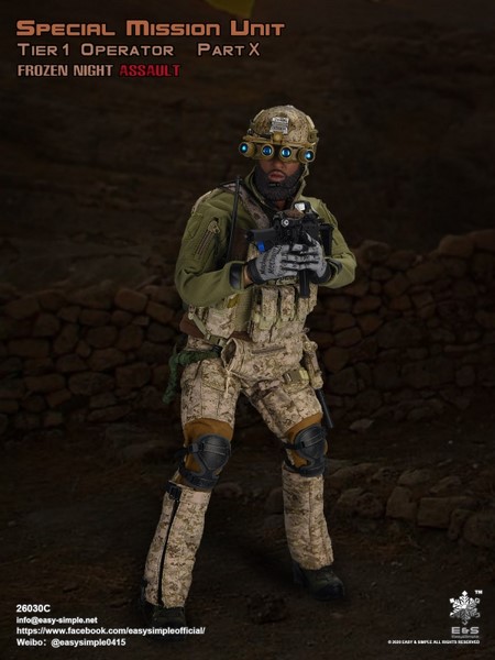 Figurka Frozen Night Assault - Special Mission Unit Tier 1 Operator Part X 1/6 Action Figure