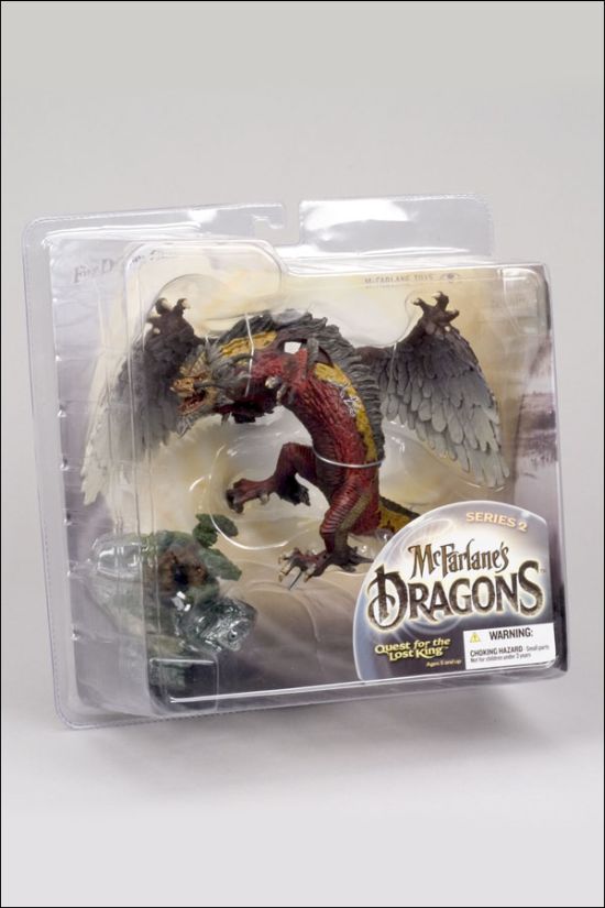 Figurka FIRE DRAGON CLAN 2 - MCFARLANE'S DRAGONS SERIES 2: QUEST FOR THE LOST KING