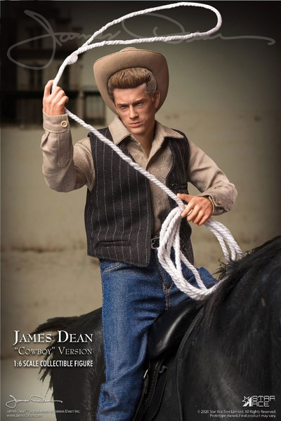 Figurka James Dean Cowboy Deluxe - James Dean Action Figure 1/6