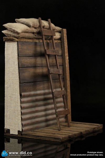 Diorama pro 1/6 figurky Trench Diorama Set