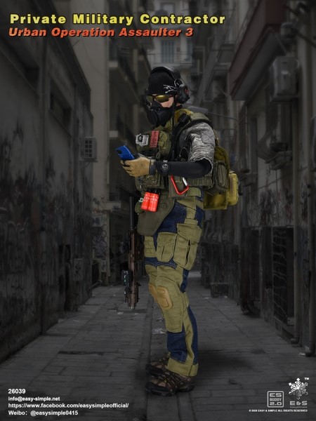Figurka Urban Operation Assaulter 3 - Private Military Contractor 1/6 Action Figure