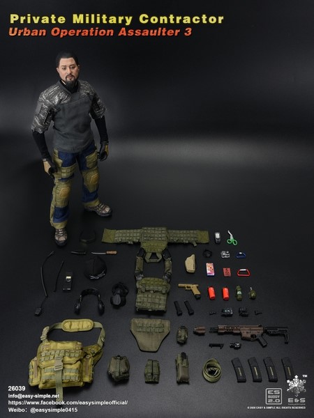 Figurka Urban Operation Assaulter 3 - Private Military Contractor 1/6 Action Figure
