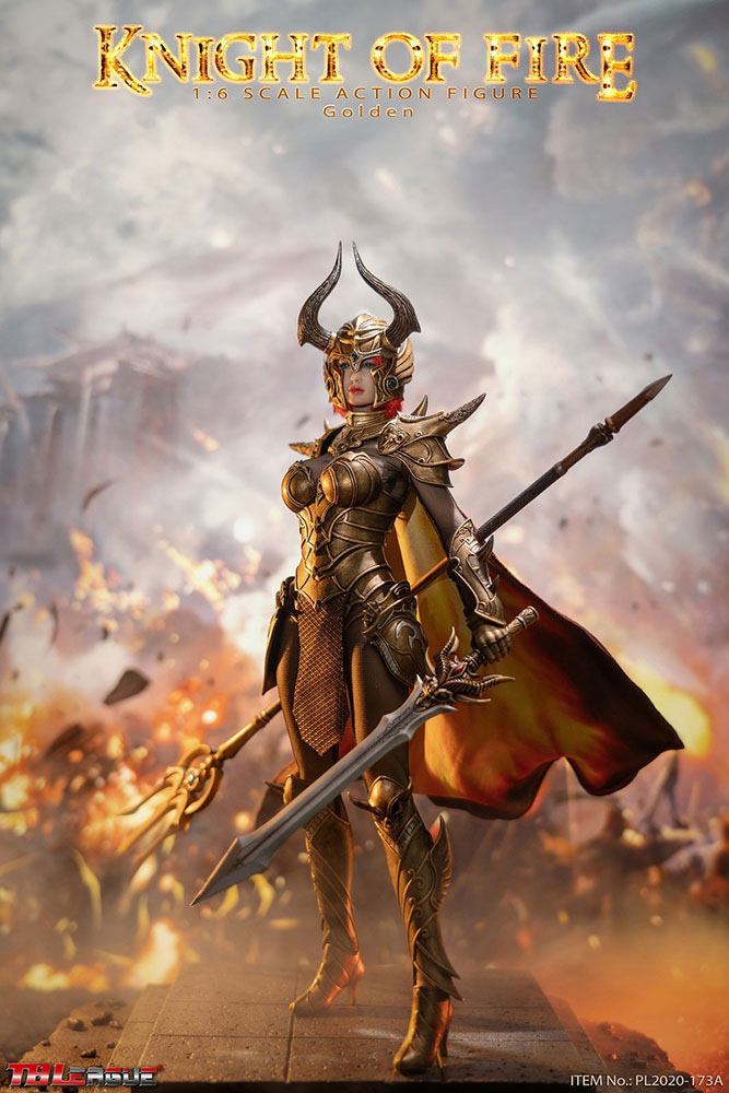 Figurka Knight of Fire Action Figure 1/6 Golden Edition