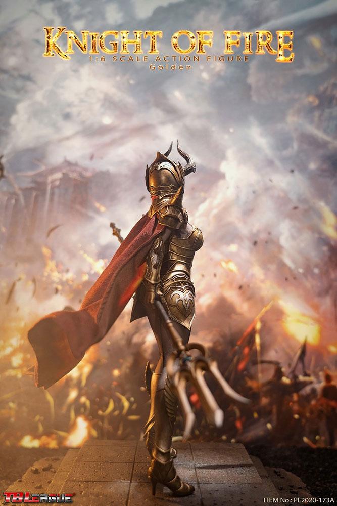 Figurka Knight of Fire Action Figure 1/6 Golden Edition