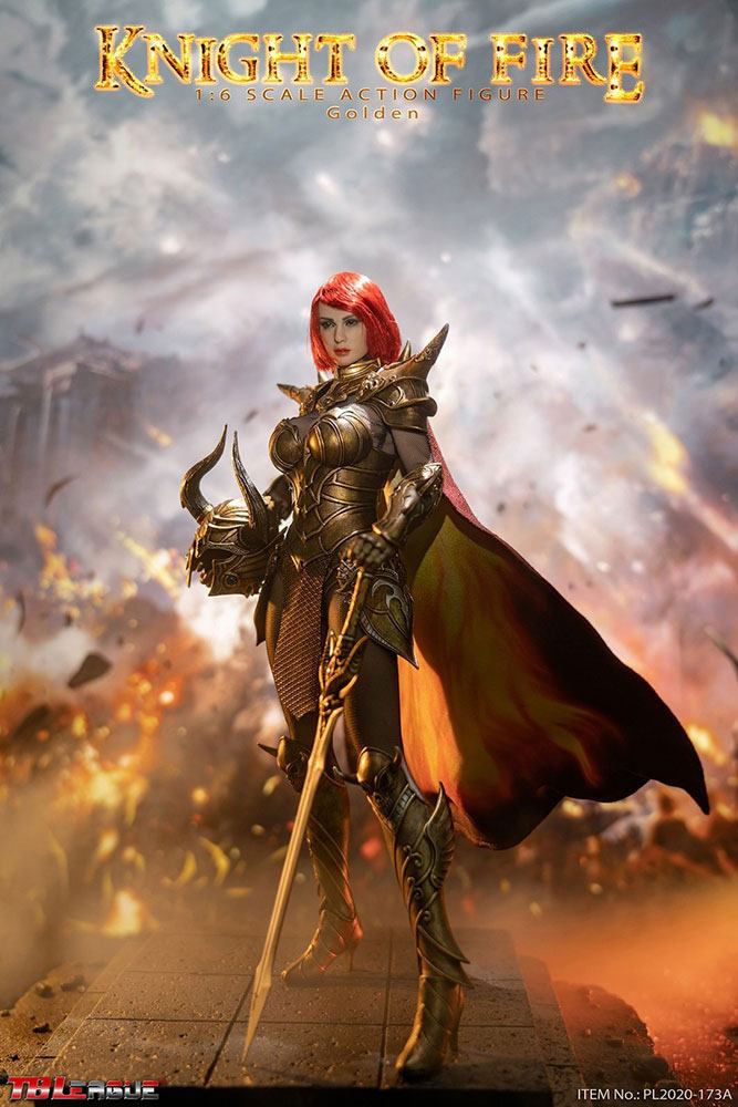 Figurka Knight of Fire Action Figure 1/6 Golden Edition