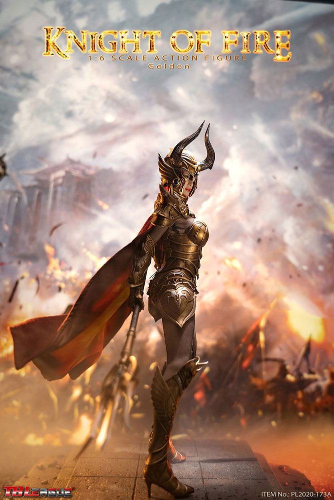 Figurka Knight of Fire Action Figure 1/6 Golden Edition