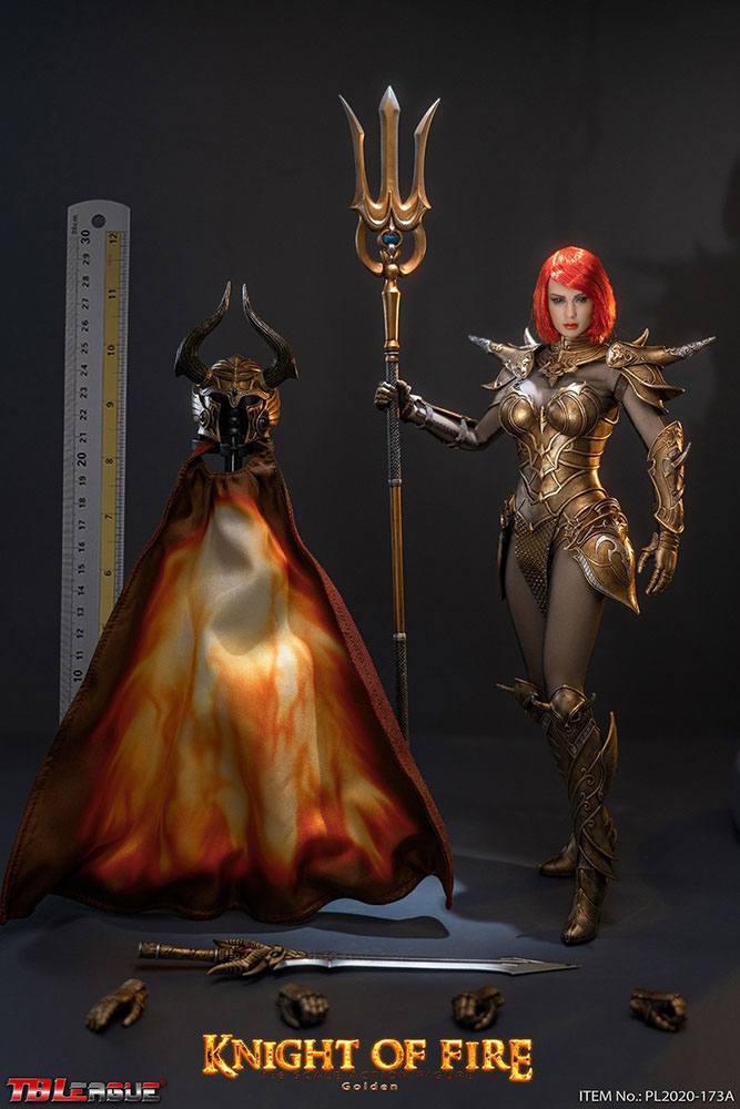 Figurka Knight of Fire Action Figure 1/6 Golden Edition