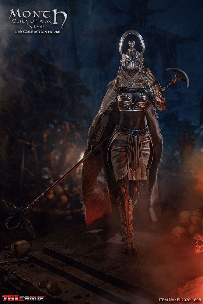 Figurka Month Deity of War Action Figure 1/6 Silver Edition