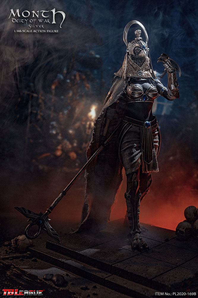 Figurka Month Deity of War Action Figure 1/6 Silver Edition