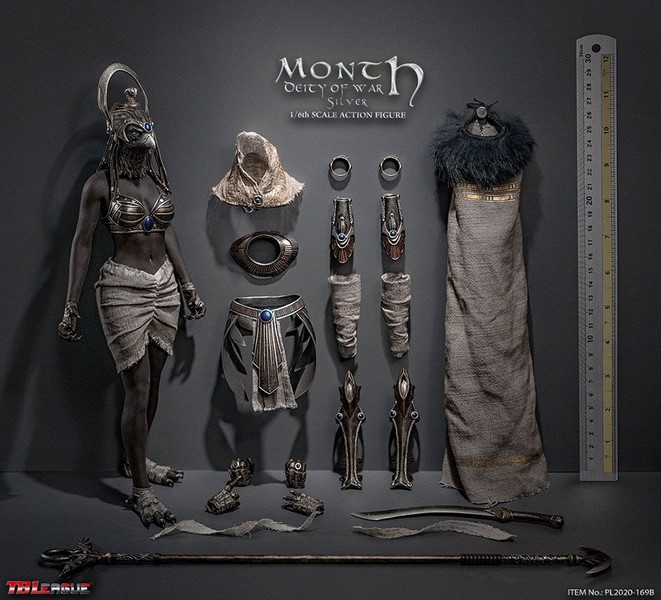 Figurka Month Deity of War Action Figure 1/6 Silver Edition