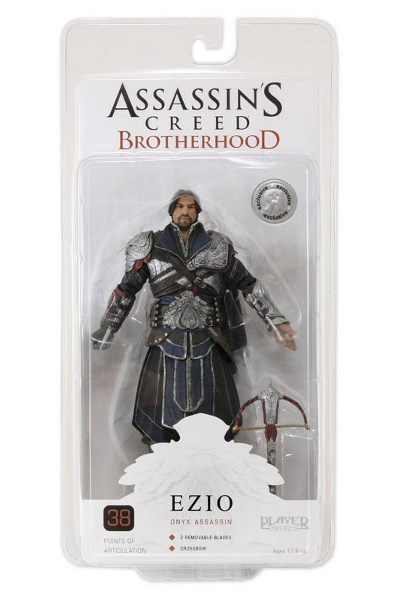 Figurka Ezio Onyx Costume Unhooded - Assassin's Creed Brotherhood Action Figure