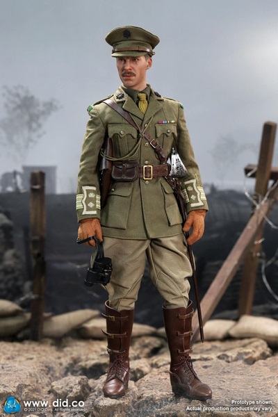Figurka Colonel Mackenzie - WWI British Officer 1/6 Action Figure