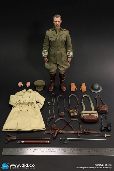Figurka Colonel Mackenzie - WWI British Officer 1/6 Action Figure