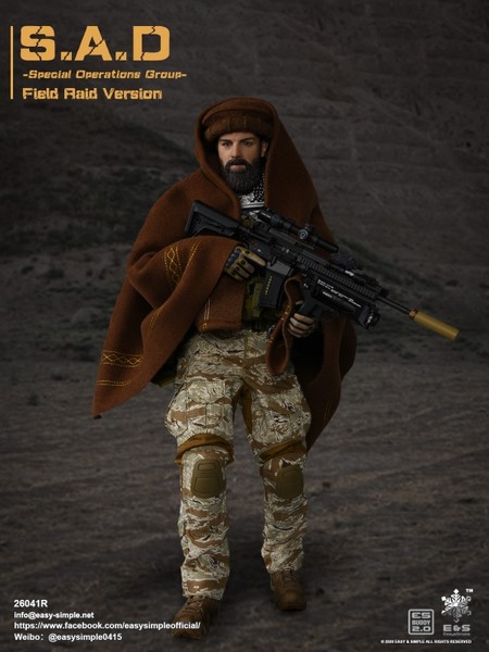 Figurka Field Raid Version - S.A.D Special Operations Group Action Figure 1/6