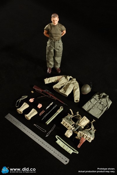 Figurka Private Jackson - WWII US 2nd Ranger Battalion Series 4 1/6 Action Figure