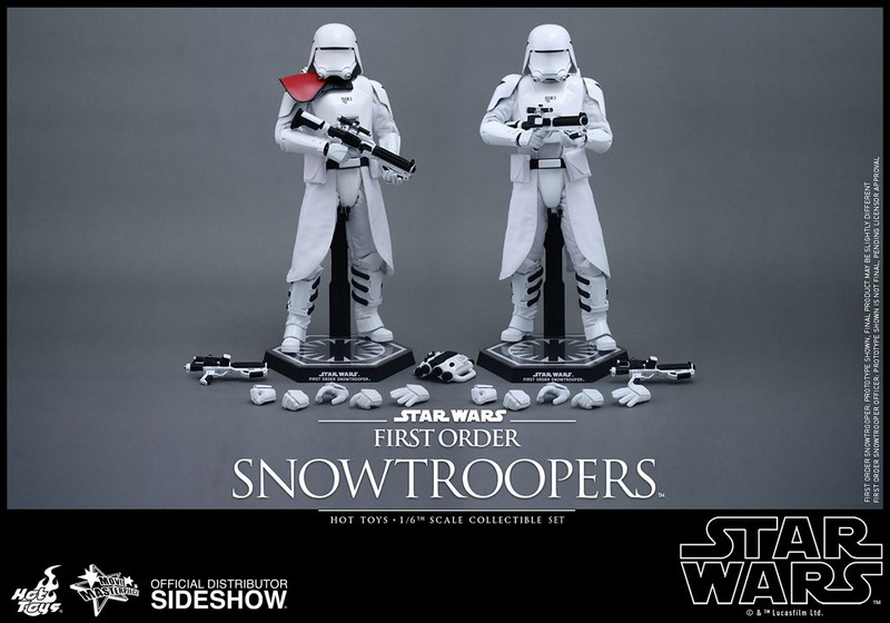 Figurky First Order Snowtroopers - Star Wars Episode VII Movie Figure 2-Pack 1/6