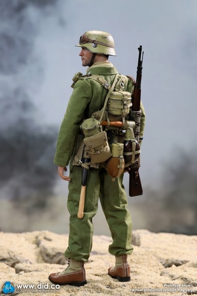 Figurka Burk - WWII German Afrika Korps WH Infantry