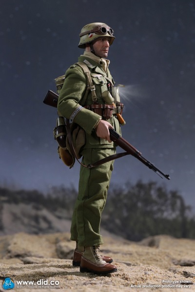 Figurka Burk - WWII German Afrika Korps WH Infantry