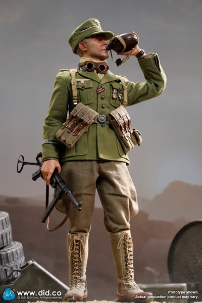 Figurka Wilhelm - WWII German Afrika Korps Infantry Captain