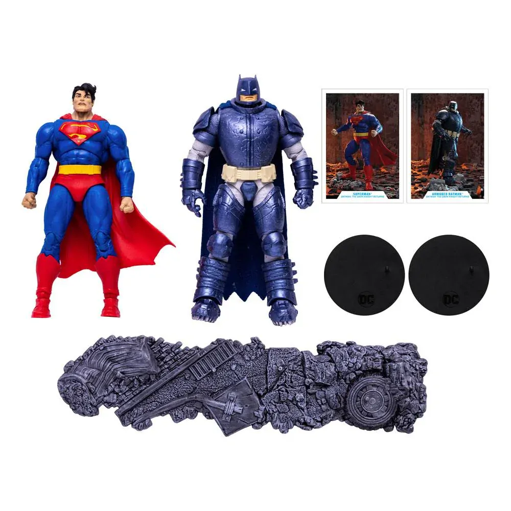 Figurky Superman vs. Armored Batman - DC Action Figure Collector Multipack