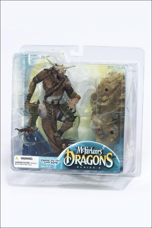 Figurka KOMODO DRAGON - MCFARLANE'S DRAGONS SERIES 3: QUEST FOR THE LOST KING