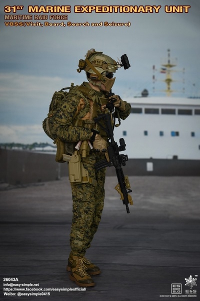 Figurka Maritime Raid Force VBSS - 31th Marine Expeditionary Unit 1/6 Action Figure