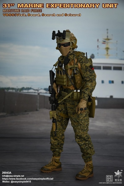 Figurka Maritime Raid Force VBSS - 31th Marine Expeditionary Unit 1/6 Action Figure