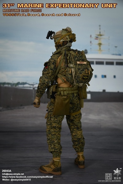 Figurka Maritime Raid Force VBSS - 31th Marine Expeditionary Unit 1/6 Action Figure