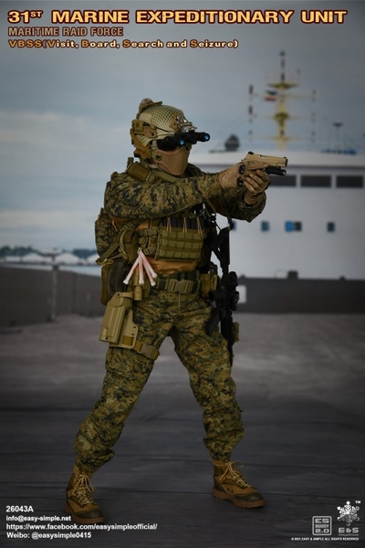 Figurka Maritime Raid Force VBSS - 31th Marine Expeditionary Unit 1/6 Action Figure