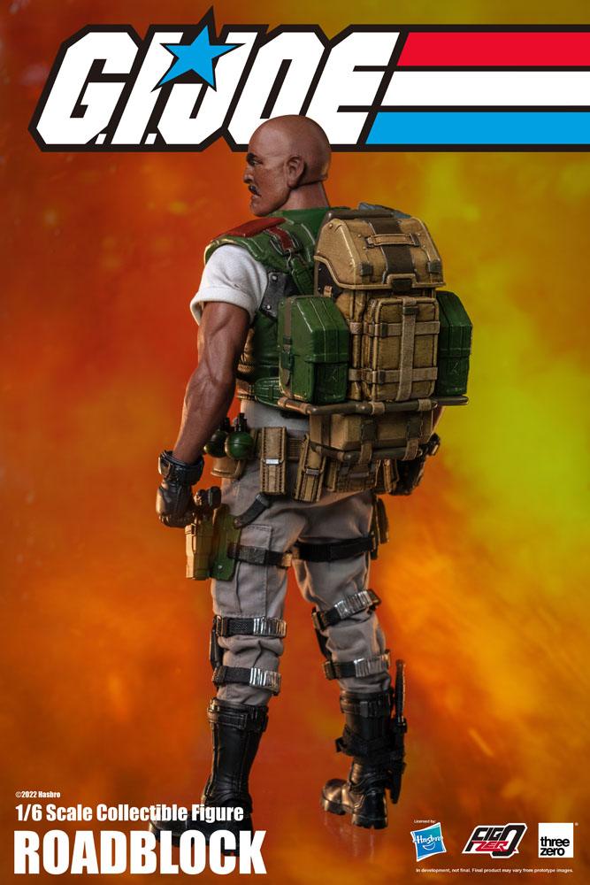 Figurka Roadblock - G.I. Joe FigZero Action Figure 1/6