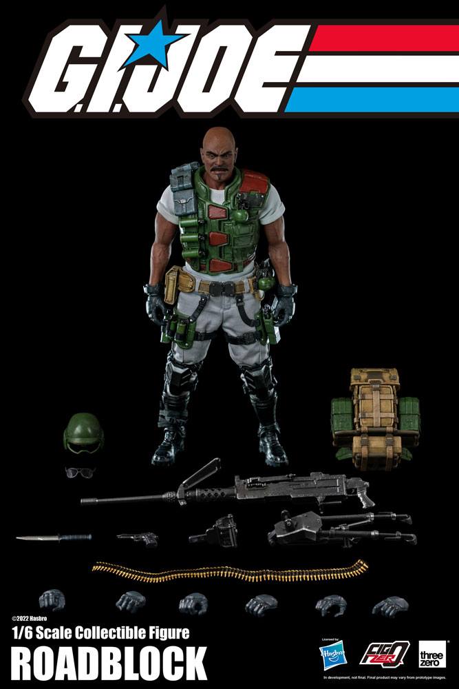 Figurka Roadblock - G.I. Joe FigZero Action Figure 1/6