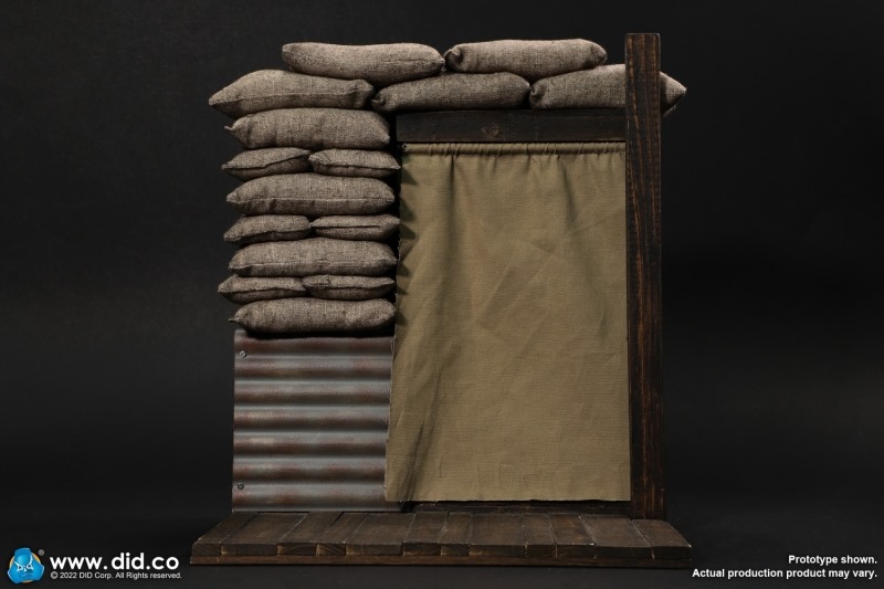 Diorama pro 1/6 figurky Trench Diorama Set B